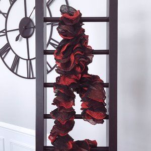 Orange and Brown Autumn Scarf